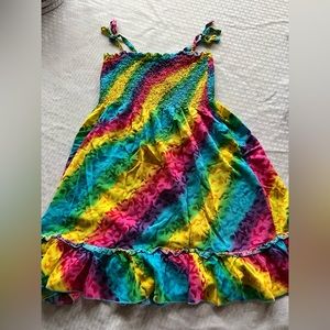 Sunny Fashion Boutique rainbow sundress in girls size 9/10